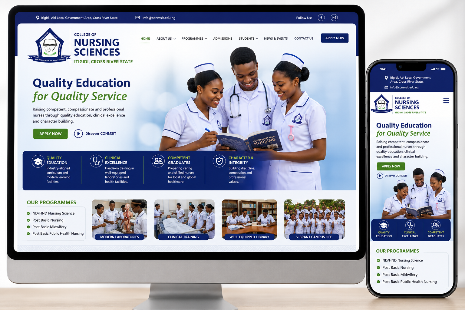 College of Nursing Sciences itigidi